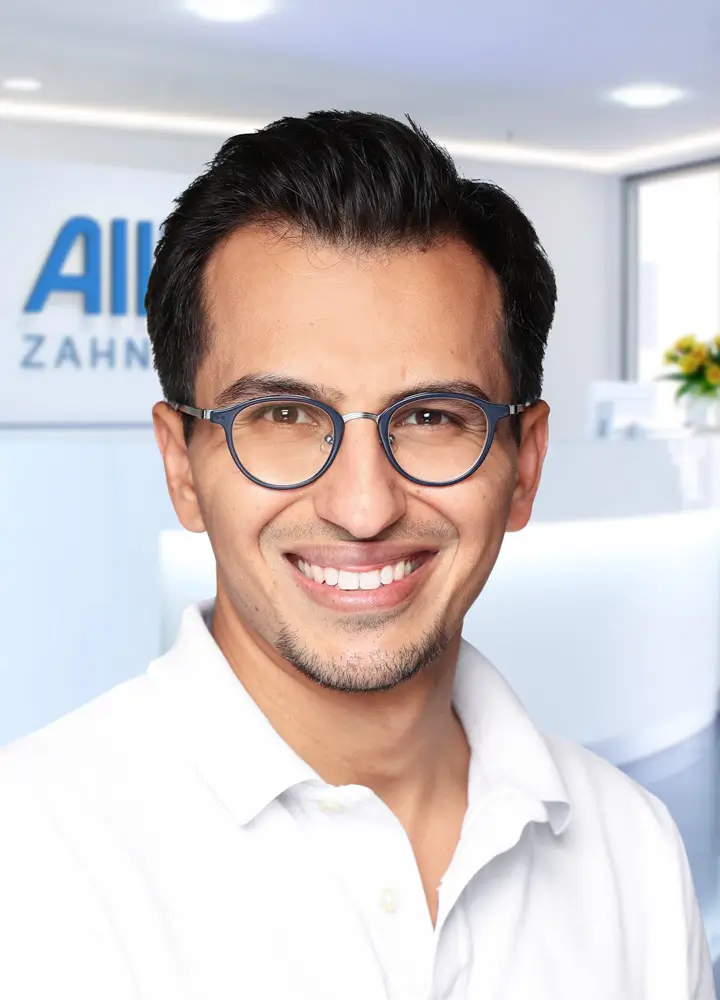 Portrait Oberarzt Wisam Sawwan (AllDent Mainz)