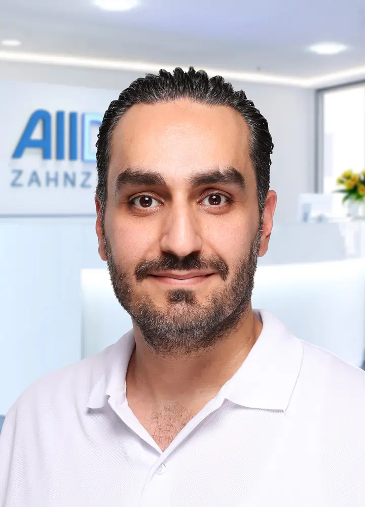 Portrait Zahnarzt Mohamad Khaldoun Aldari (AllDent Mainz)