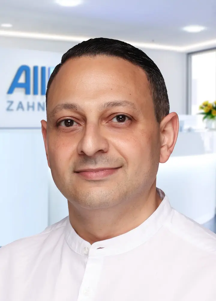 Portrait Zahnarzt Mohamed Khamis (AllDent Mainz)