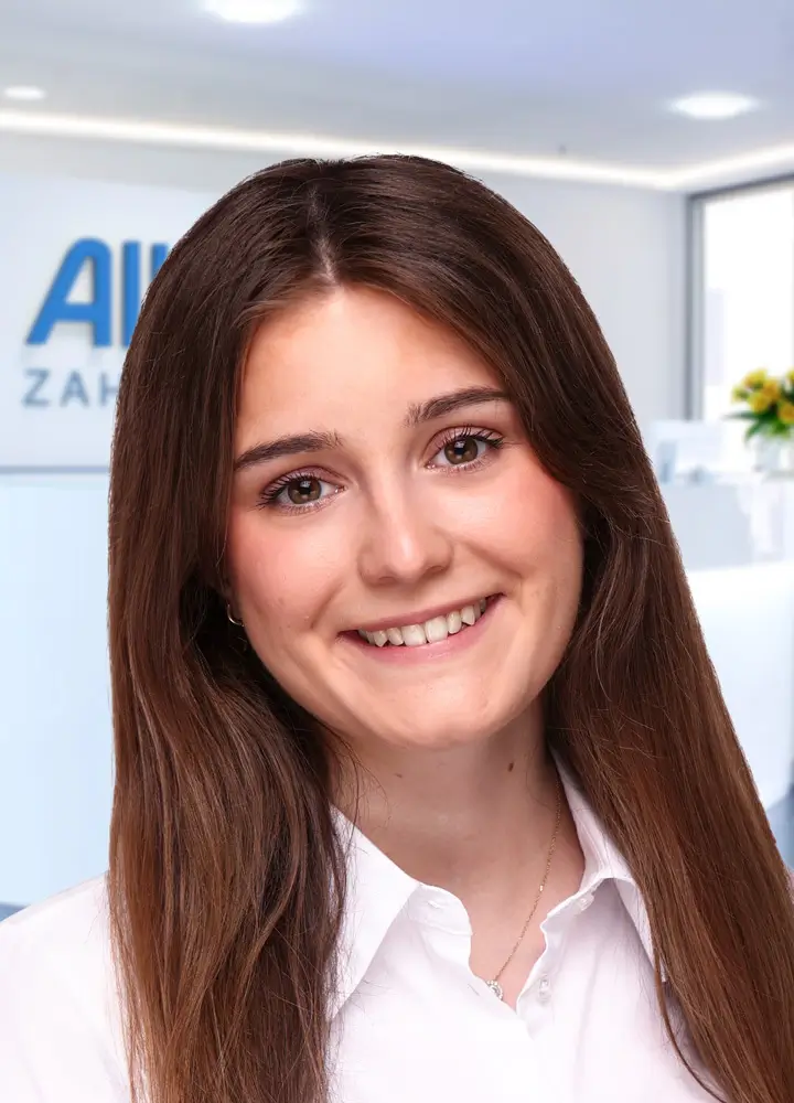 Portrait Zahn&auml;rztin Janka Krajnakova (AllDent Mainz)
