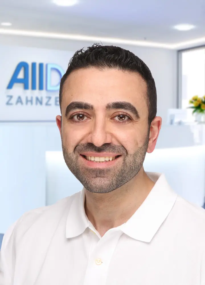 Portrait Zahnarzt Hadi Naser (AllDent Mainz)