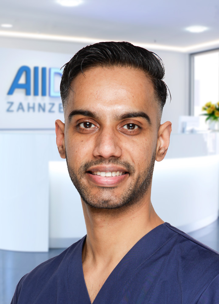 Portrait Oralchirurg Angadveer Pal Singh (AllDent Mainz)