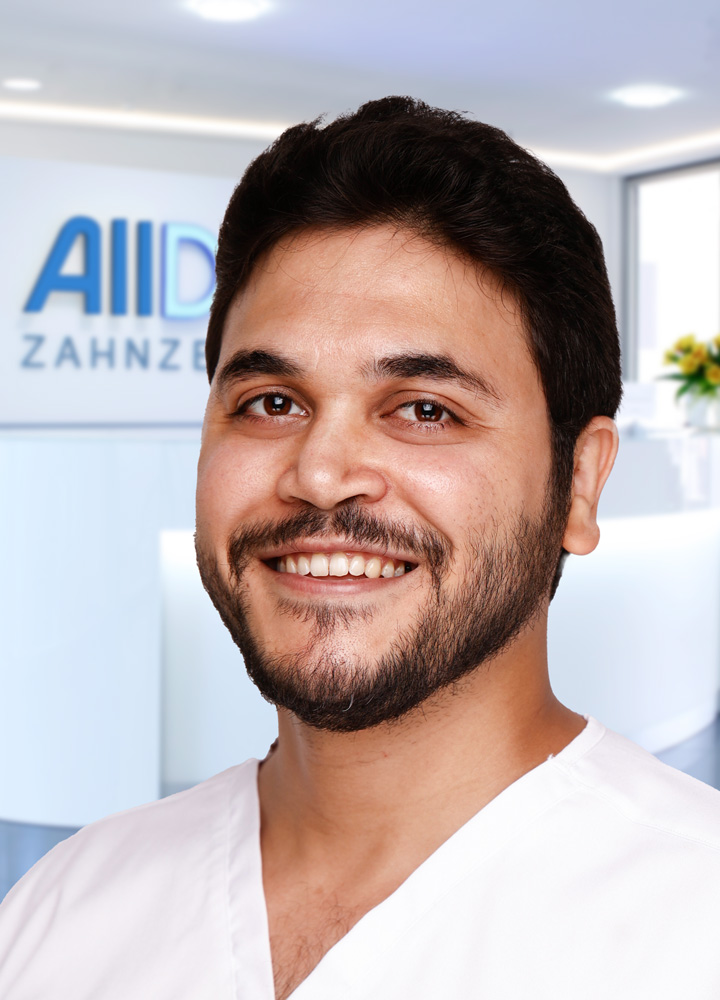 Portrait Zahnarzt Omar Elsheikh (AllDent Mainz)
